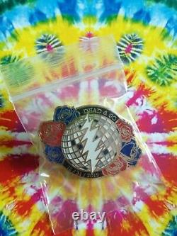 Dead and Company Pin 2015 GDP Los Angeles CA Forum Weir Mayer Hat shirt Pin RARE