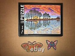 EMEK Guitar Island Puzzle Limited Edition Signed and Two Rare Grateful Dead Pins