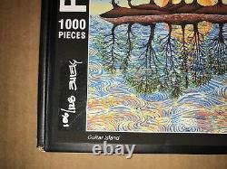 EMEK Guitar Island Puzzle Limited Edition Signed and Two Rare Grateful Dead Pins