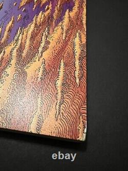 EMEK Guitar Island print on wood PP #/25 rare signed not sperry pearl jam poster