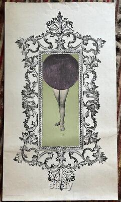 EVE POSTER Print 1967 SMIDT Original Hippie Vintage Woman Not Grateful Dead Rare