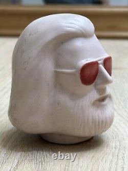 EXTREMELY RARE Jerry Garcia The Grateful Dead Head Sculpture Olvero 1983