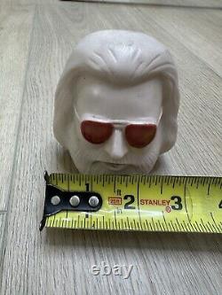 EXTREMELY RARE Jerry Garcia The Grateful Dead Head Sculpture Olvero 1983