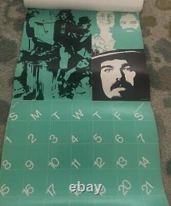 Extremely Rare 1973 Warner/Reprise Calendar Grateful Dead Fleetwood Mac Sinatra