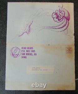 Extremely Rare Grateful Dead'dead Heads' Fan Newsletter From 1973
