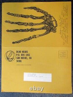 Extremely Rare Grateful Dead'dead Heads' Fan Newsletter From August 1973