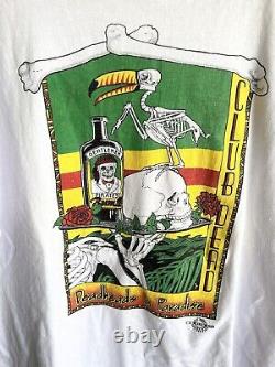 Extremely Rare Vintage 80's Grateful Dead Club Dread Deadheads In Paradise XL