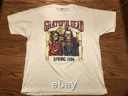 Extremely Rare Vintage Grateful Dead American Gothic Spring Tour 1994 T-Shirt