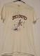 Extremely Rare Vintage T Shirt Skeleton Ski Dead Grateful Dead 1987 Size L