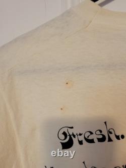 Extremely Rare Vintage T Shirt Skeleton ski dead grateful Dead 1987 Size L