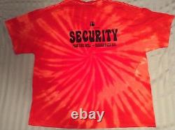 FARE THEE WELL SECURITY T-Shirt GRATEFUL DEAD Ultra Rare Souvenir MAKE OFFER