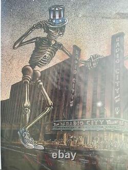 GRATEFUL DEAD? 1980 Official Original Radio City Music Hall Poster (RaRe?)