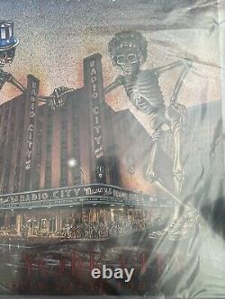 GRATEFUL DEAD? 1980 Official Original Radio City Music Hall Poster (RaRe?)