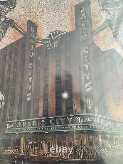 GRATEFUL DEAD? 1980 Official Original Radio City Music Hall Poster (RaRe?)