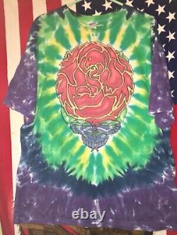 GRATEFUL DEAD 2000 THE OTHER ONES FURTHER TOUR LIQUID BLUE Tie Dye OOP RARE VHTF