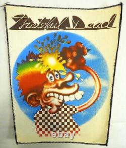 GRATEFUL DEAD Back Patch 30+ Years Old ICE CREAM KID VINTAGE Rare