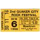 Grateful Dead & Ccr & Iron Butterfly Concert Ticket Philly 12/6/68 Spectrum Rare