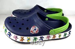 GRATEFUL DEAD CROCS with Dancing Bears! M 8 W 10 RARE DISCONTINUED STYLE