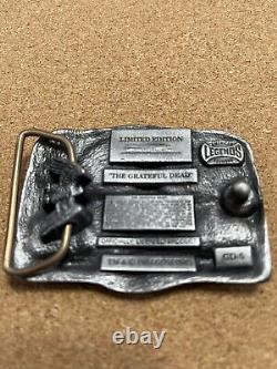 GRATEFUL DEAD'Cats Under The Stars' BELT BUCKLE Reproduction Alt Version Rare