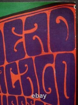 GRATEFUL DEAD DOORS BG 45 OP2 FILLMORE concert poster BILL GRAHAM 1966 RARE