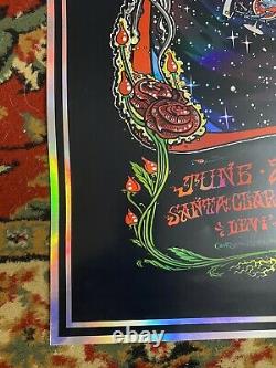 GRATEFUL DEAD Fare Thee Well Santa Clara Ca 2015 R MARX FOIL! POSTER RARE! SALE