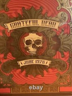 GRATEFUL DEAD June 1976 Limited Edition Poster #377/500 Made New Sealed Rare