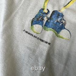 GRATEFUL DEAD Original 1987 Fall Tour T-Shirt XL Skeletons USA? SUPER RARE