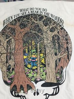 GRATEFUL DEAD PLAY DEAD! Awesome xl T SHIRT JERRY G only one avail RARE