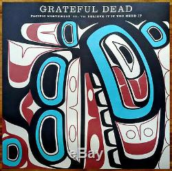 GRATEFUL DEAD Pacific Northwest'73-'74 Believe It Ltd Ed HUGE RARE Litho Poster