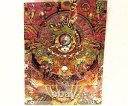 GRATEFUL DEAD RARE MAUREEN CALLAHAN 3D COLLAGE POSTER Holographic Lenticular WOW