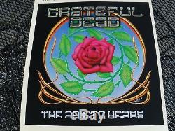 GRATEFUL DEAD Vintage Promo Poster Arista Records RARE Psychedelic-DOUBLE SIDED