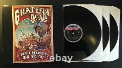 GRATEFUL DEAD Without A Net Triple Vinyl LP & Sleeve Rare