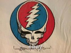 Grateful Dead 1976 Steal Your Face 1 Stich Shirt XXL Nmint Rare Clean Htf Vtg