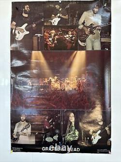 Grateful Dead 1977 Large Concert Poster Vintage, Rare Fall'76 or'77 Show