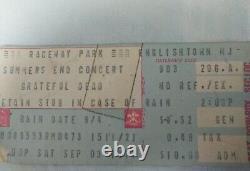Grateful Dead, 1977 Ticket Stub, Englishtown NJ. RARE