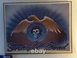 Grateful Dead 1981 Stanley Mouse RARE Poster (GO TO HEAVEN 1979 Album Artwork)