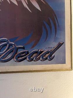 Grateful Dead 1981 Stanley Mouse RARE Poster (GO TO HEAVEN 1979 Album Artwork)