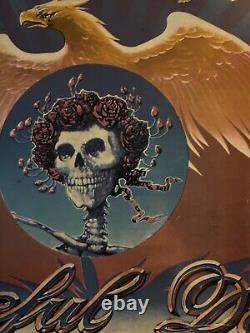 Grateful Dead 1981 Stanley Mouse RARE Poster (GO TO HEAVEN 1979 Album Artwork)