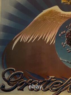 Grateful Dead 1981 Stanley Mouse RARE Poster (GO TO HEAVEN 1979 Album Artwork)