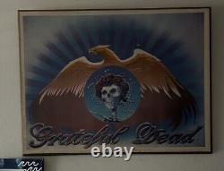 Grateful Dead 1981 Stanley Mouse RARE Poster (GO TO HEAVEN 1979 Album Artwork)
