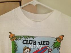 Grateful Dead 1987 CLUB JED Vintage Shirt Rare HEY NOW PRODUCTIONS CLUB DEAD NOS