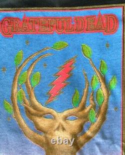 Grateful Dead 1989 FALL TOUR Vintage Shirt Warlocks Hampton Coliseum Miami RARE