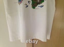 Grateful Dead 1990 GDM JERRY GARCIA BAND Hawaii Vintage Shirt Rare XL Reonegro