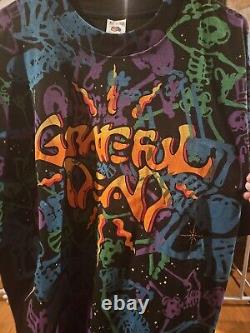 Grateful Dead 1992 Rare Vintage T Shirt Size X Large