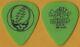 Grateful Dead 1992 Tour Steal Your Face Logo Black On Green Rare Guitar Pick