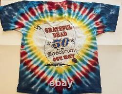 Grateful Dead 1994 T-Shirt Philadelphia Spectrum 50 Shows XL Vintage / Rare
