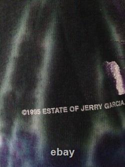 Grateful Dead 1995 Vintage Shirt Jerry Garcia Deadstock XL Rare Not Fade Away