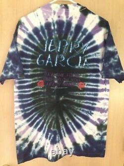 Grateful Dead 1995 Vintage Shirt Jerry Garcia Deadstock XL Rare Not Fade Away