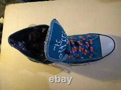 Grateful Dead 2007 Converse Peace Skelton Promo Rgt Side Hi Top Sz 5 Nmint Rare