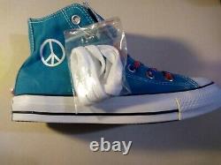 Grateful Dead 2007 Converse Peace Skelton Promo Rgt Side Hi Top Sz 5 Nmint Rare